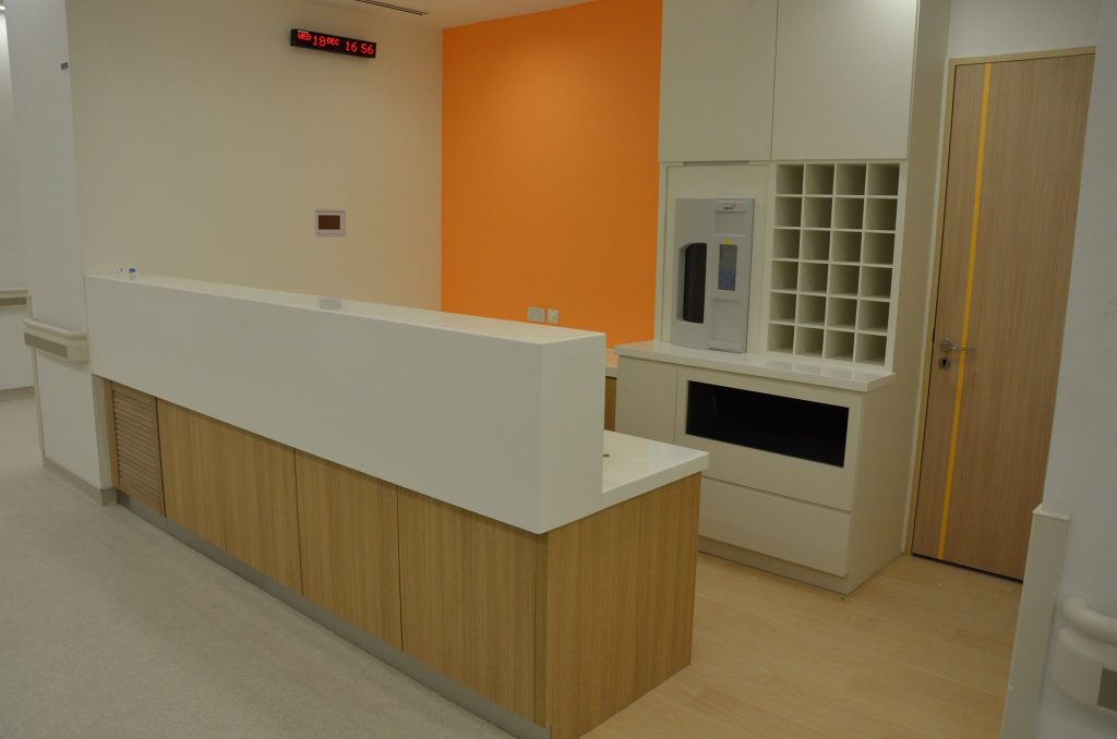 Medical & Healthcare Facility FF&E Installation in Singapore: Precision, Hygiene and Compliance singapore heart centre (2)