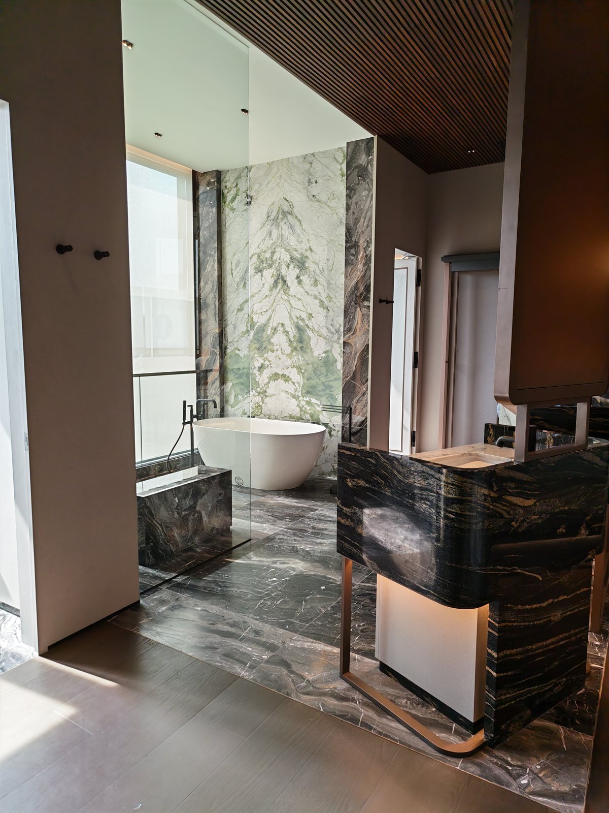 Defect Rectification & FF&E Snagging in Singapore: From Installation Punch List to Final Handover luxury marble bathroom and vanity snagging inspection in singapore
