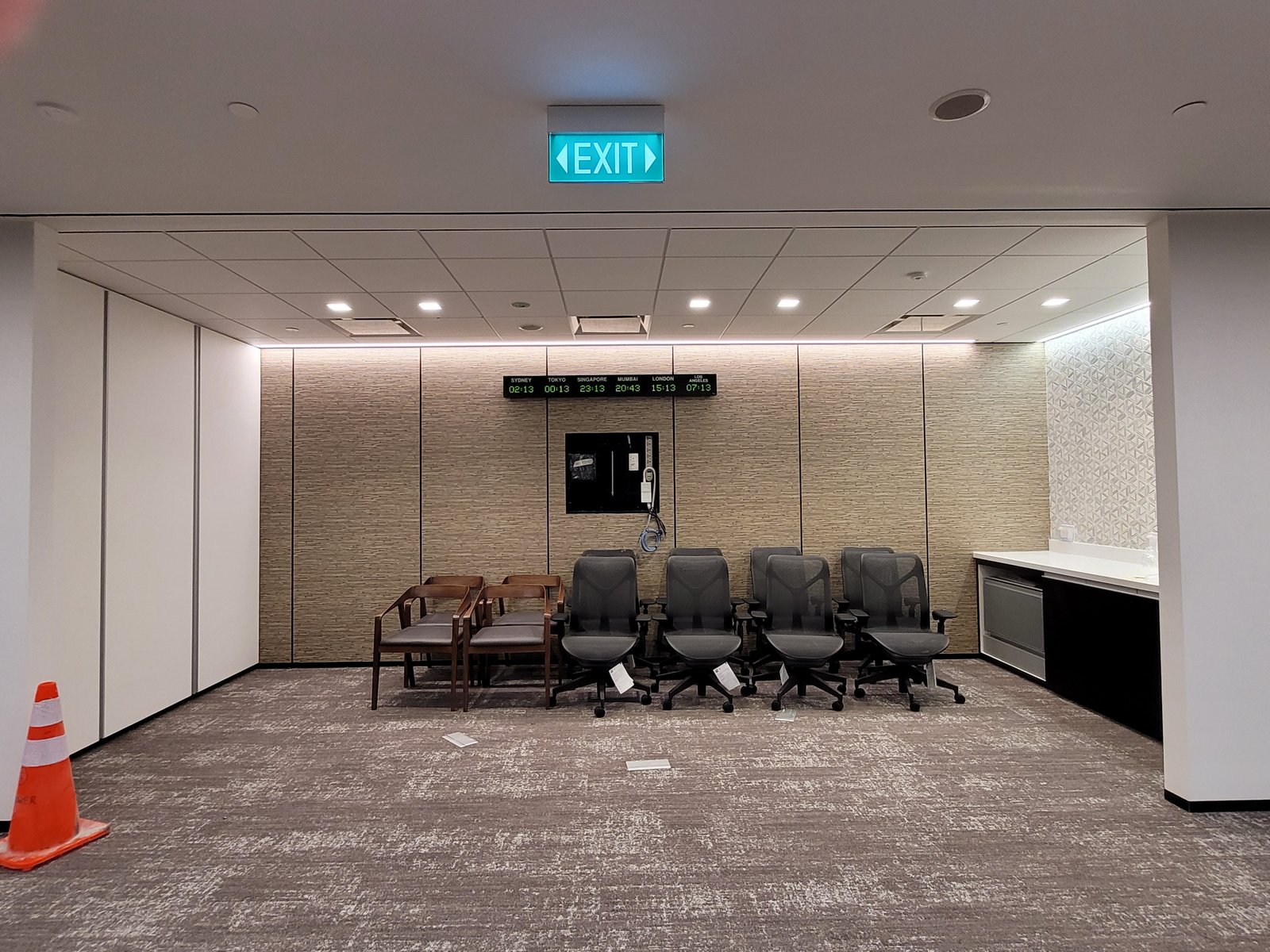 Zoned Handover Control for Installed FF&E in Singapore: Room Status, Trade Access Permits and Staged De-Protection Commercial finished zone with works ongoing Singapore