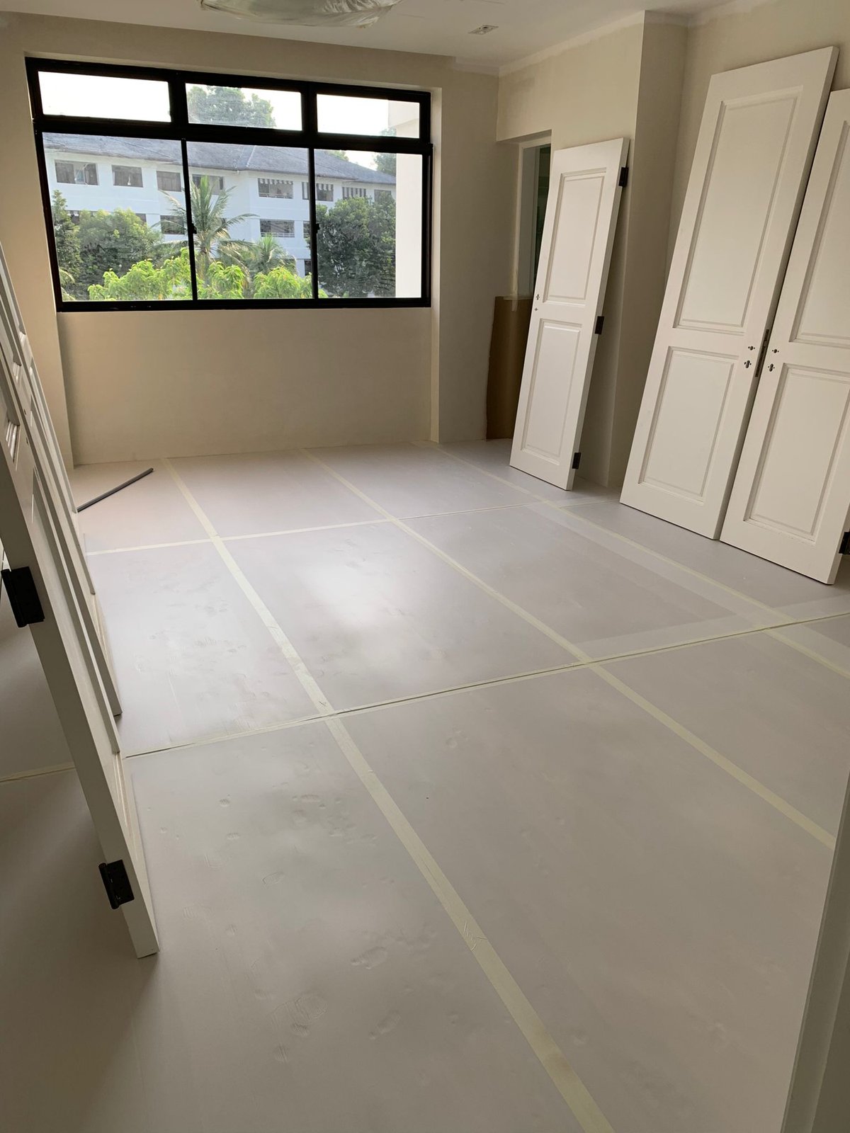 Imported Furniture Installation for Hotels in Singapore: A Complete FF&E Execution Guide hotel corridor protected before ffe handover singapore