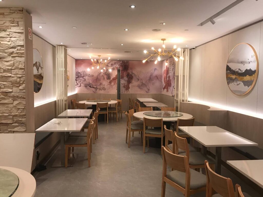 Design Approved Is Not Released for Production: The Gate That Stops a Repetitive FF&E Package Being Made Wrong at Scale completed restaurant dining stone feature singapore