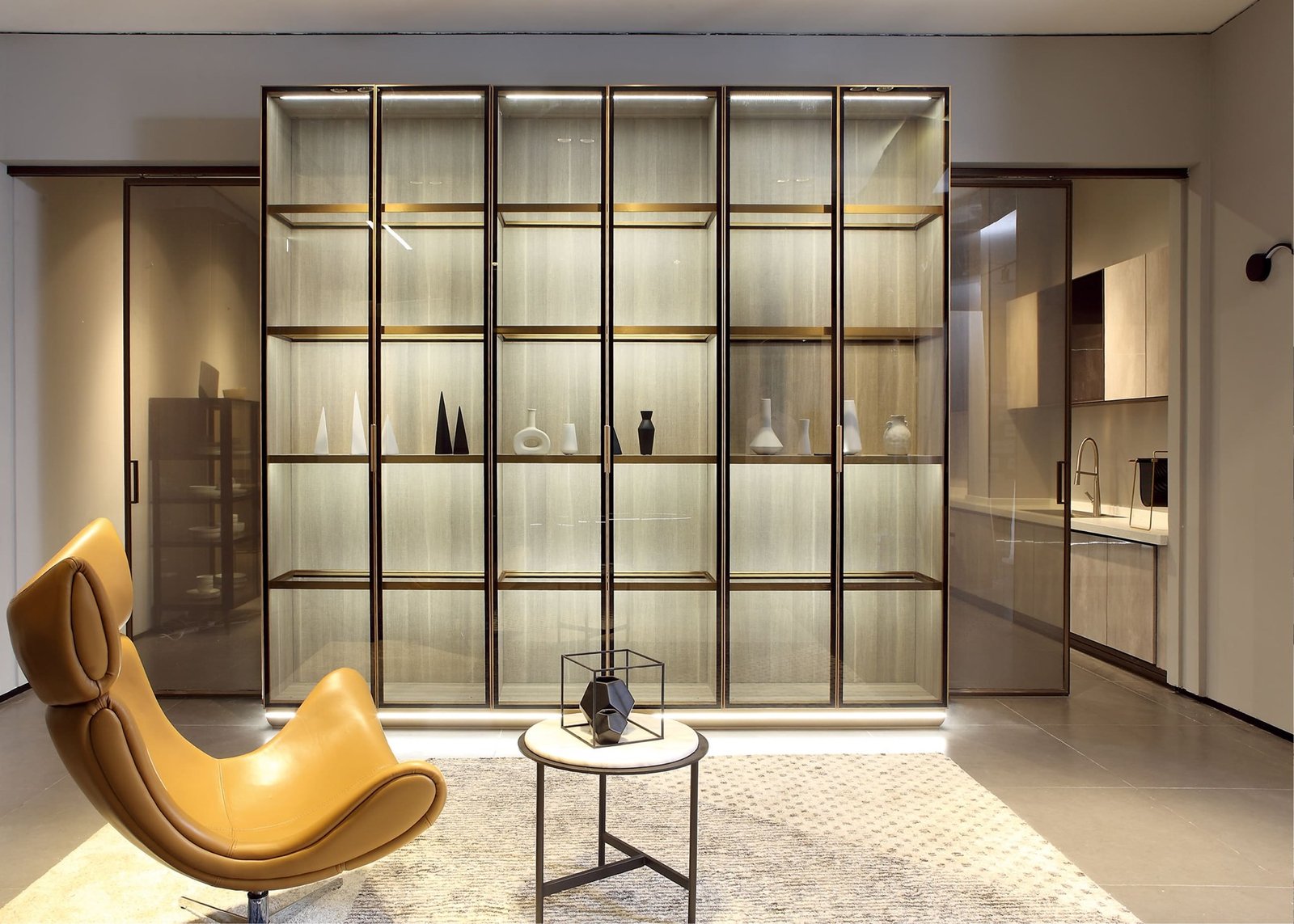 Luxury Retail Store Fit-Out in Singapore: Professional Installation for Premium Brand Environments illuminated retail display cabinet singapore