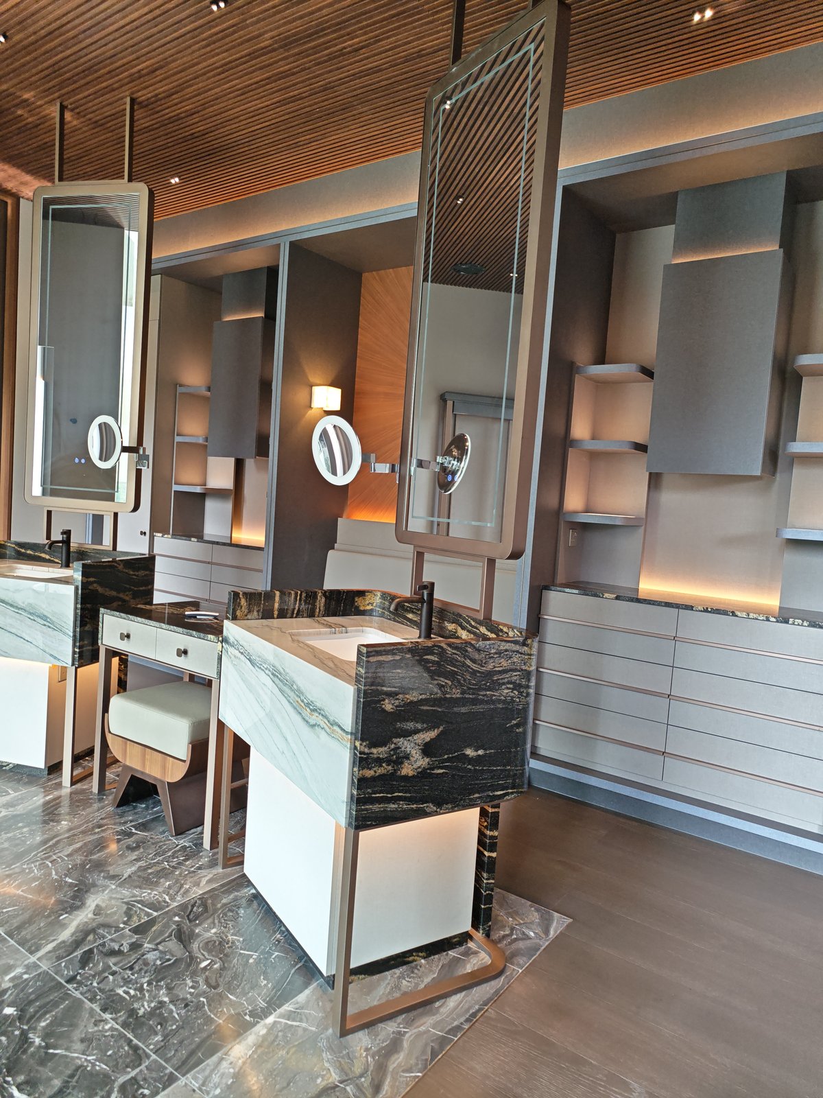 After-Sales Service & Defect Liability for Imported Furniture in Singapore: What Happens After FF&E Handover? luxury dressing room drawer alignment singapore