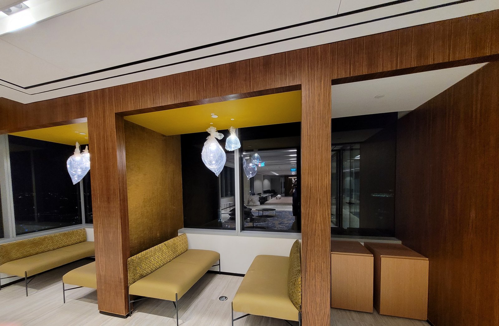 Imported Furniture Protection After Installation in Singapore: Preventing Damage Before FF&E Handover protected pendant lighting commercial fit out singapore