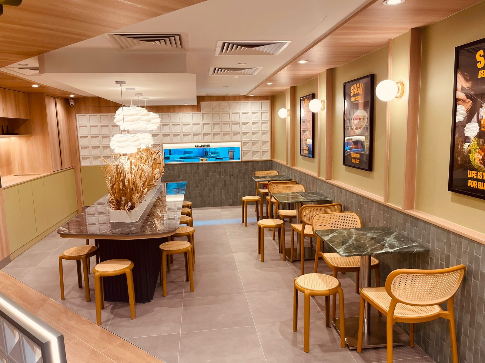 Design Approved Is Not Released for Production: The Gate That Stops a Repetitive FF&E Package Being Made Wrong at Scale repeated furniture sets installed completed dining room singapore